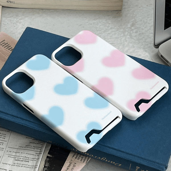 [Mademoment] Heart Gradient Pattern Design Phone Case