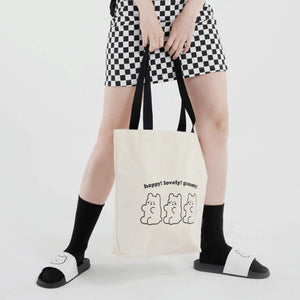 [THENINEMALL] Jelly Gummy Eco Bag