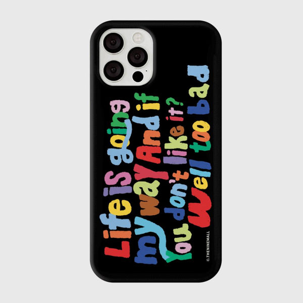 [THENINEMALL] Crayon My Way Hard Phone Case (2 types)