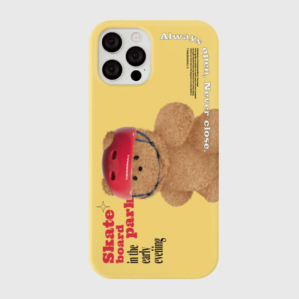 [THENINEMALL] Big Gummy Skateboarder Hard Phone Case (2 types)