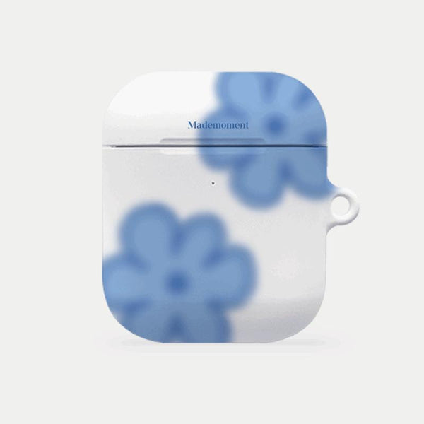 [Mademoment] Blue Flower Design AirPods Case