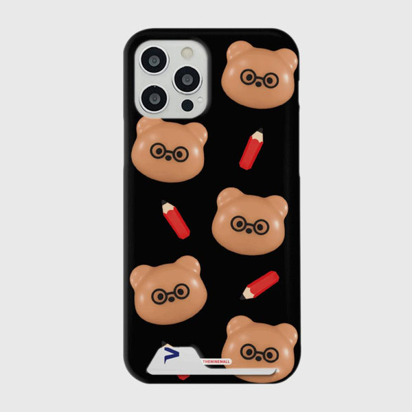 [THENINEMALL] 패턴 스터디 구미 Hard Phone Case (3 types)