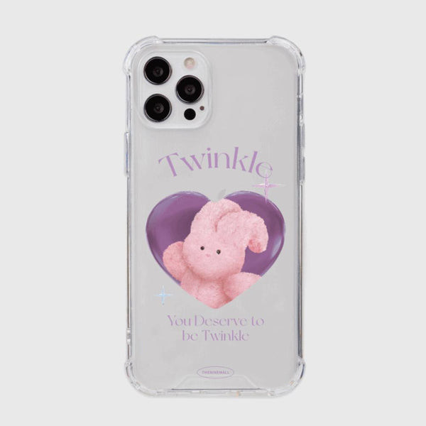 [THENINEMALL] 트윙클 윈디 Clear Phone Case (3 types)