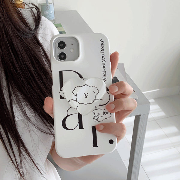 [Mademoment] Dear Molly Lettering Design Phone Case