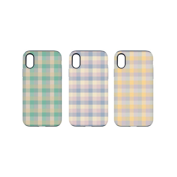 [MOMO CASE] 000 밀크티체크 Phone Case