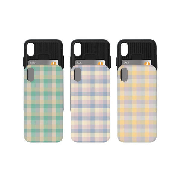 [MOMO CASE] 000 밀크티체크 Phone Case