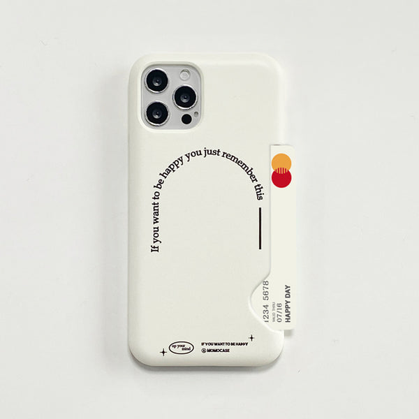 [MOMO CASE] 522 Remember(크림) Phone Case