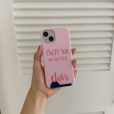 [Mademoment] Day's Color Lettering Design Phone Case