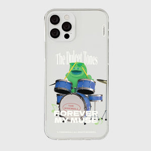 [THENINEMALL] Green Muse Raptor Clear Phone Case (3 types)