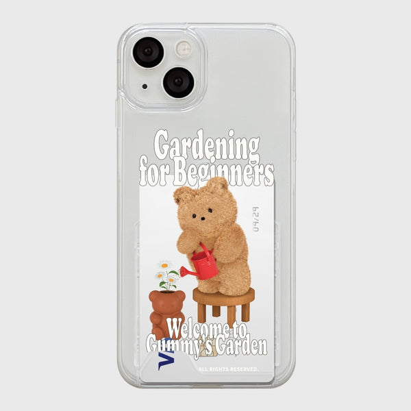 [THENINEMALL] Gummys Garden Clear Phone Case (3 types)