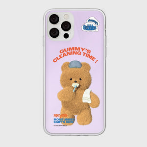 [THENINEMALL] Cleaning Time Gummy Mirror Phone Case