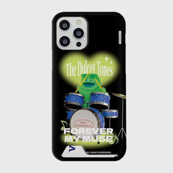 [THENINEMALL] Green Muse Raptor Hard Phone Case (2 types)