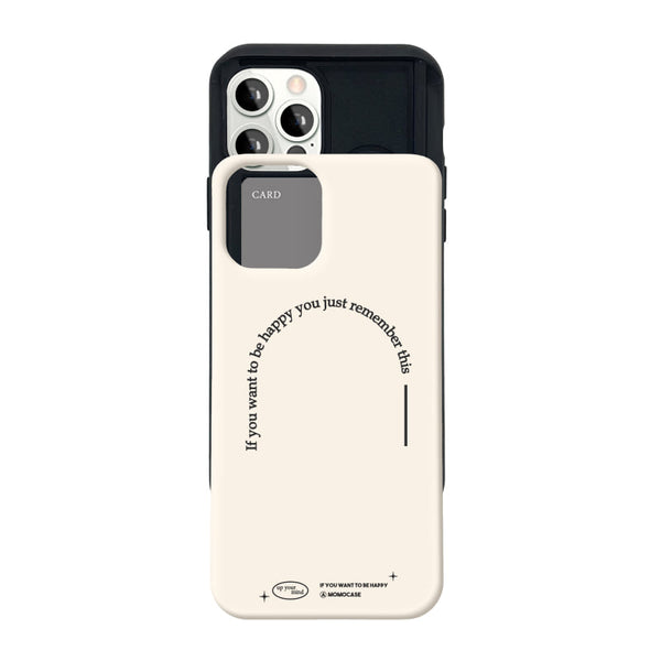 [MOMO CASE] 522 Remember(크림) Phone Case