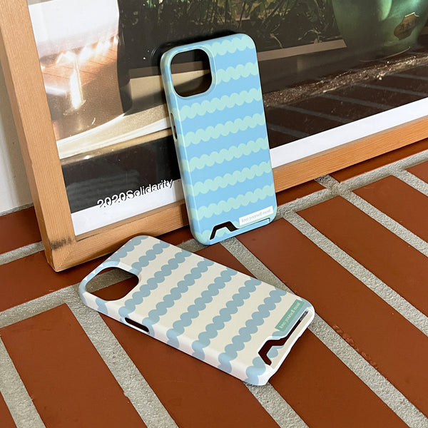 [Mademoment] Candy Wave Pattern Design Phone Case