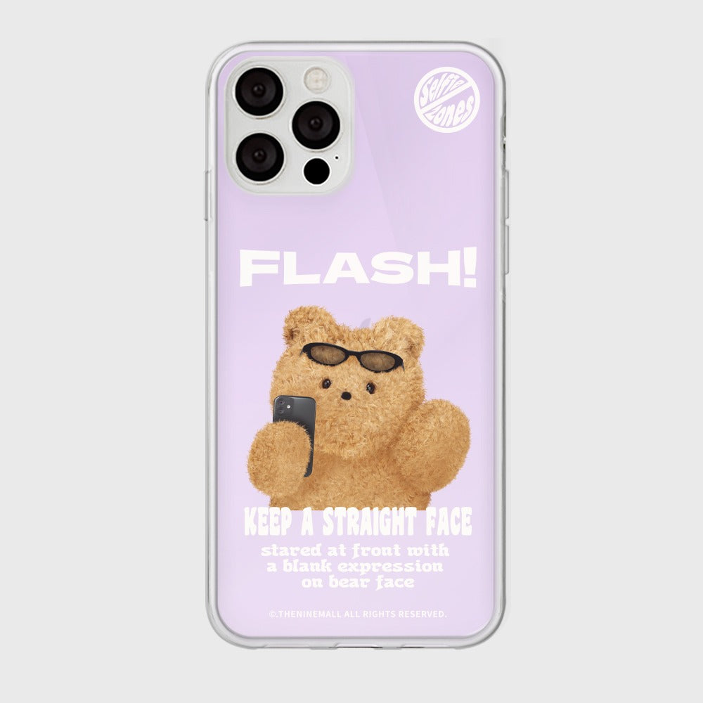 [THENINEMALL] Gummy Basic Flash Mirror Phone Case