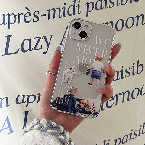 [Mademoment] 투게더라이프 디자인 Clear Phone Case (3 Types)