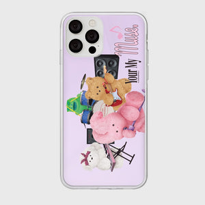 [THENINEMALL] Band Of Friends Mirror Phone Case