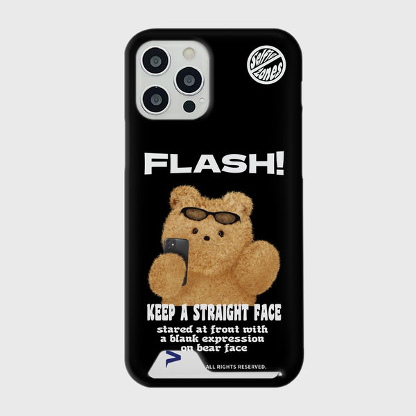 [THENINEMALL] Gummy Basic Flash Hard Phone Case (2 types)