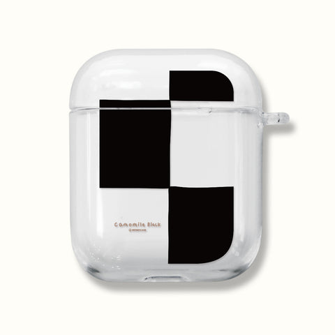 [MOMO CASE] 511 카모블랙 Clear Airpods Case