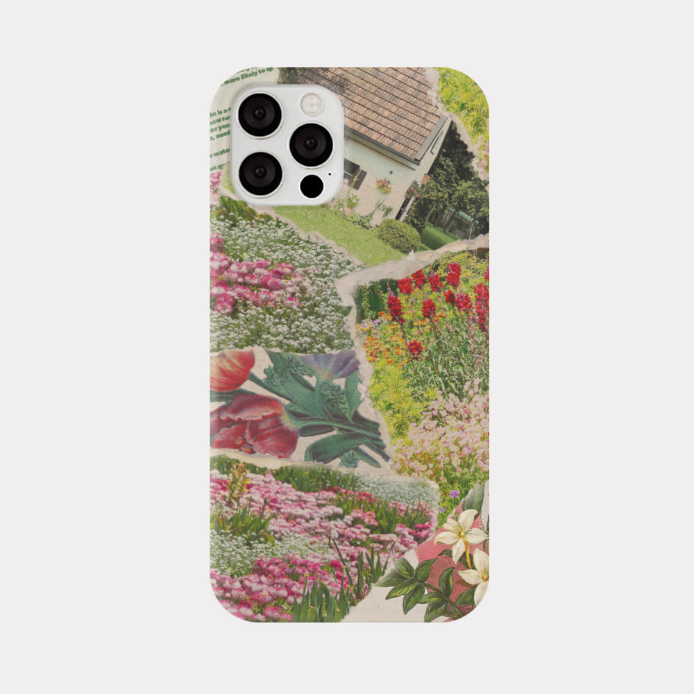 [Mademoment] Collage Garden Design Phone Case