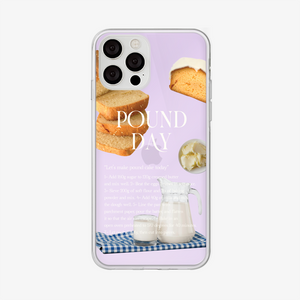 [Mademoment] Make Pound Cake Design Glossy Mirror Phone Case