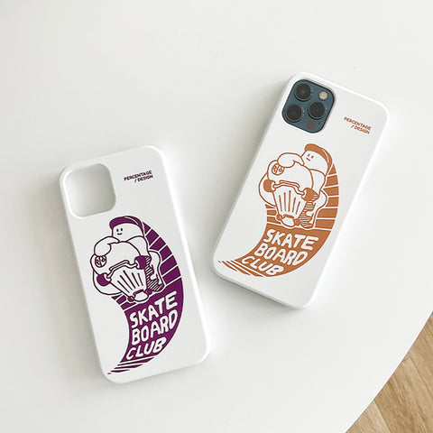 [PERCENTAGE] Skate Board Club Phone Case (4 Types)