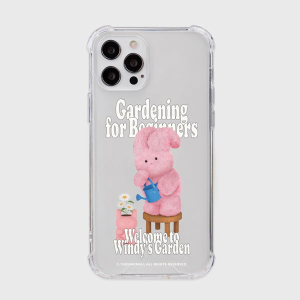 [THENINEMALL] Windys Garden Clear Phone Case (3 types)