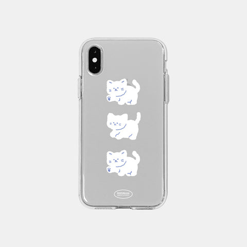 [DEEPING CASE] 냥냥펀치 Jelly Case (Blue)