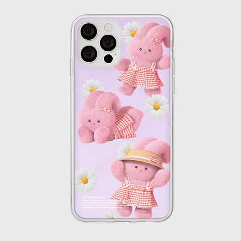 [THENINEMALL] Pattern Picnic Day Windy Mirror Phone Case