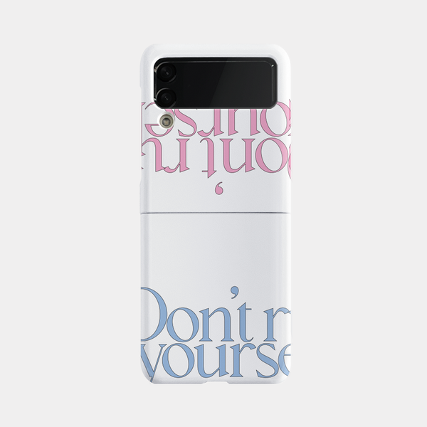 [Mademoment] Dont Rush Lettering Design Phone Case