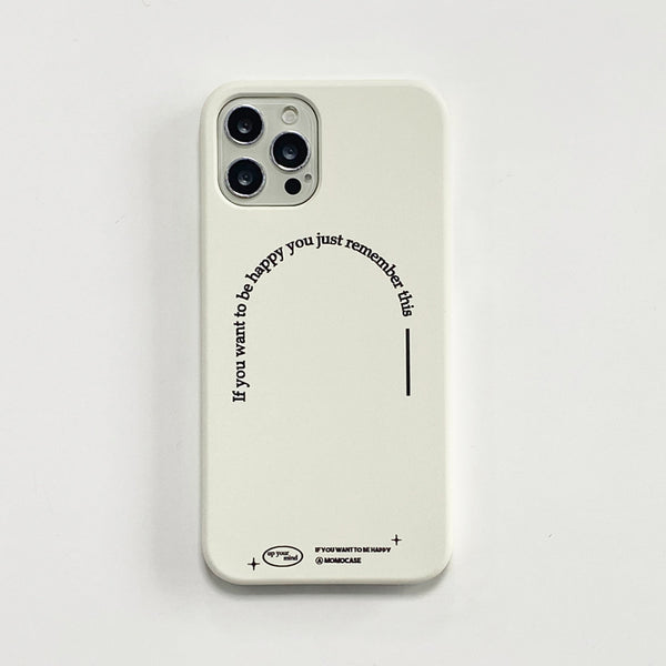 [MOMO CASE] 522 Remember(크림) Phone Case