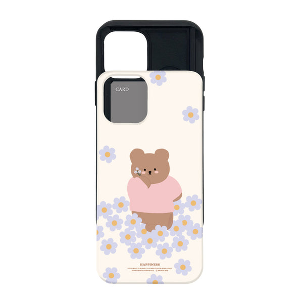 [MOMO CASE] 486 꽃받베어 Phone Case