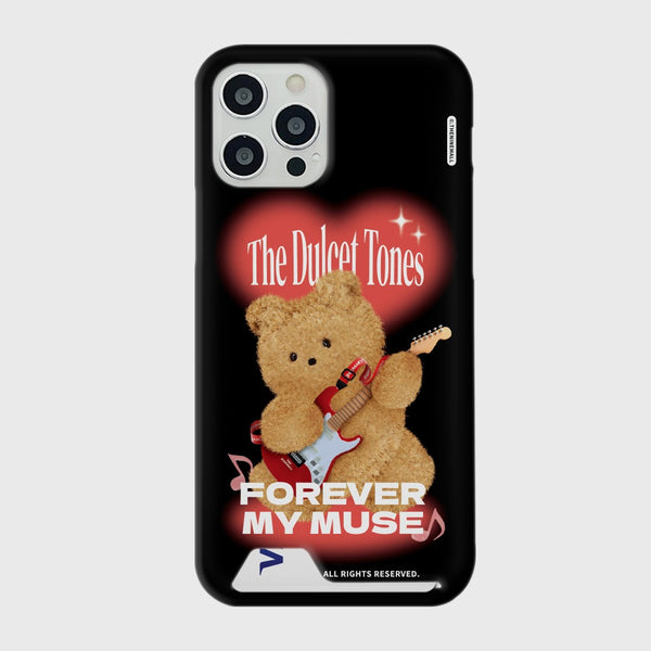 [THENINEMALL] Red Muse Gummy Hard Phone Case (2 types)