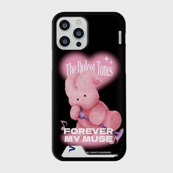 [THENINEMALL] Pink Muse Windy Hard Phone Case (2 types)