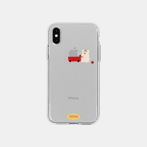 [DEEPING CASE] 사과따는 귤곰 Jelly Case