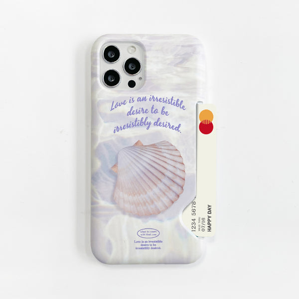 [MOMO CASE] 484 트윙클Shell Phone Case