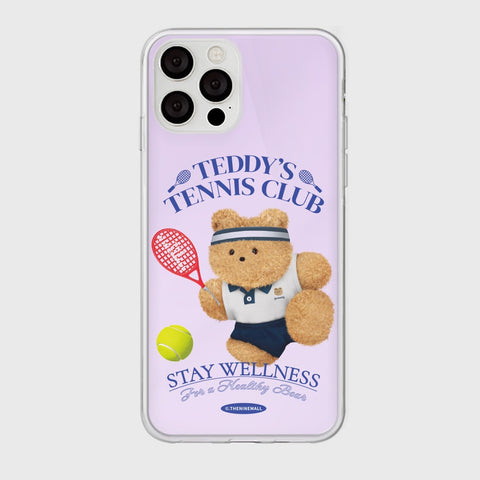 [THENINEMALL] 테디 테니스 클럽 Mirror Phone Case