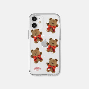 [DEEPING CASE] 리본귤곰 패턴 Jelly Case