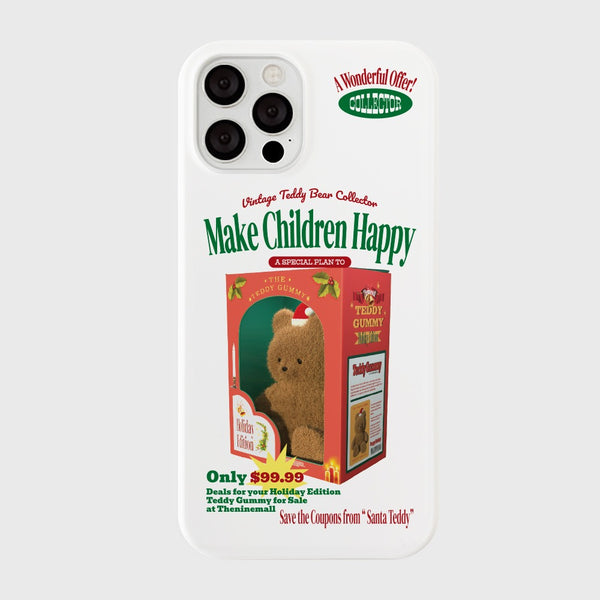 [THENINEMALL] Holiday Edition Gummy Hard Phone Case (2 types)