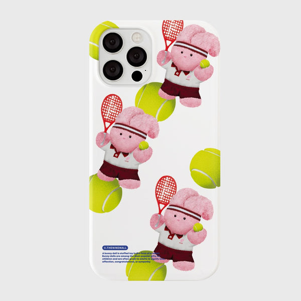 [THENINEMALL] 패턴 테니스 윈디 Hard Phone Case (3 types)