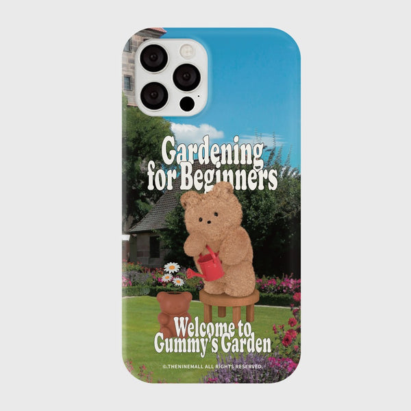 [THENINEMALL] Gummys Garden Hard Phone Case (2 types)