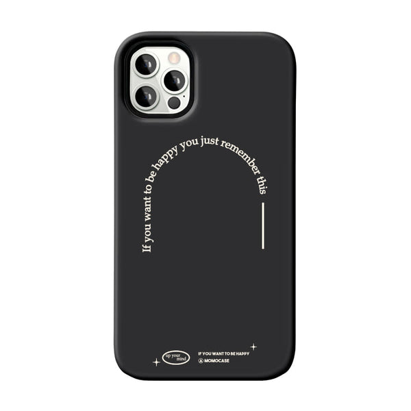 [MOMO CASE] 523 Remember(블랙) Phone Case