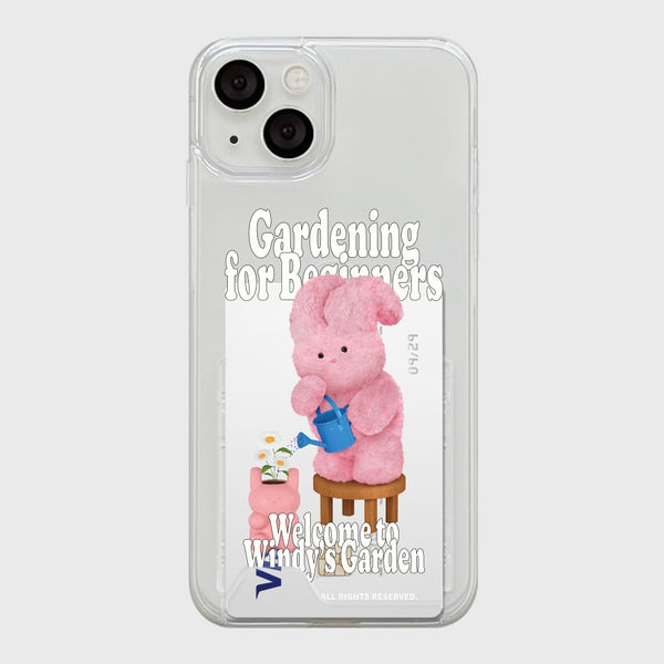 [THENINEMALL] Windys Garden Clear Phone Case (3 types)