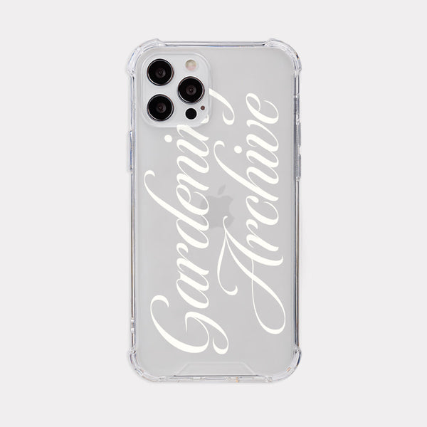 [Mademoment] Gardening Archive Design Clear Phone Case (4 Types)