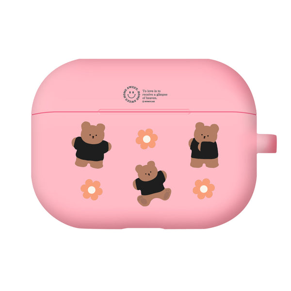 [MOMO CASE] 494 블라썸베어 Color Jelly Airpods Case (10 Colors)
