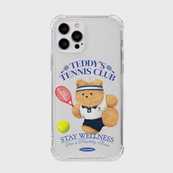 [THENINEMALL] 테디 테니스 클럽 Clear Phone Case (3 types)