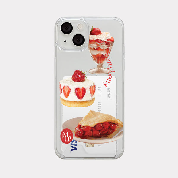 [Mademoment] Taste Sweet Design Clear Phone Case (4 Types)