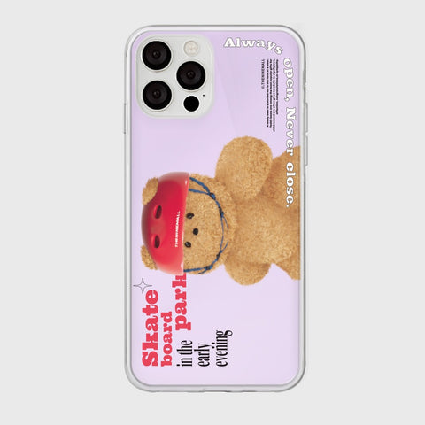 [THENINEMALL] Big Gummy Skateboarder Mirror Phone Case