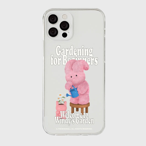 [THENINEMALL] Windys Garden Clear Phone Case (3 types)