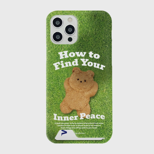 [THENINEMALL] 그린 이너피스 Hard Phone Case (3 types)